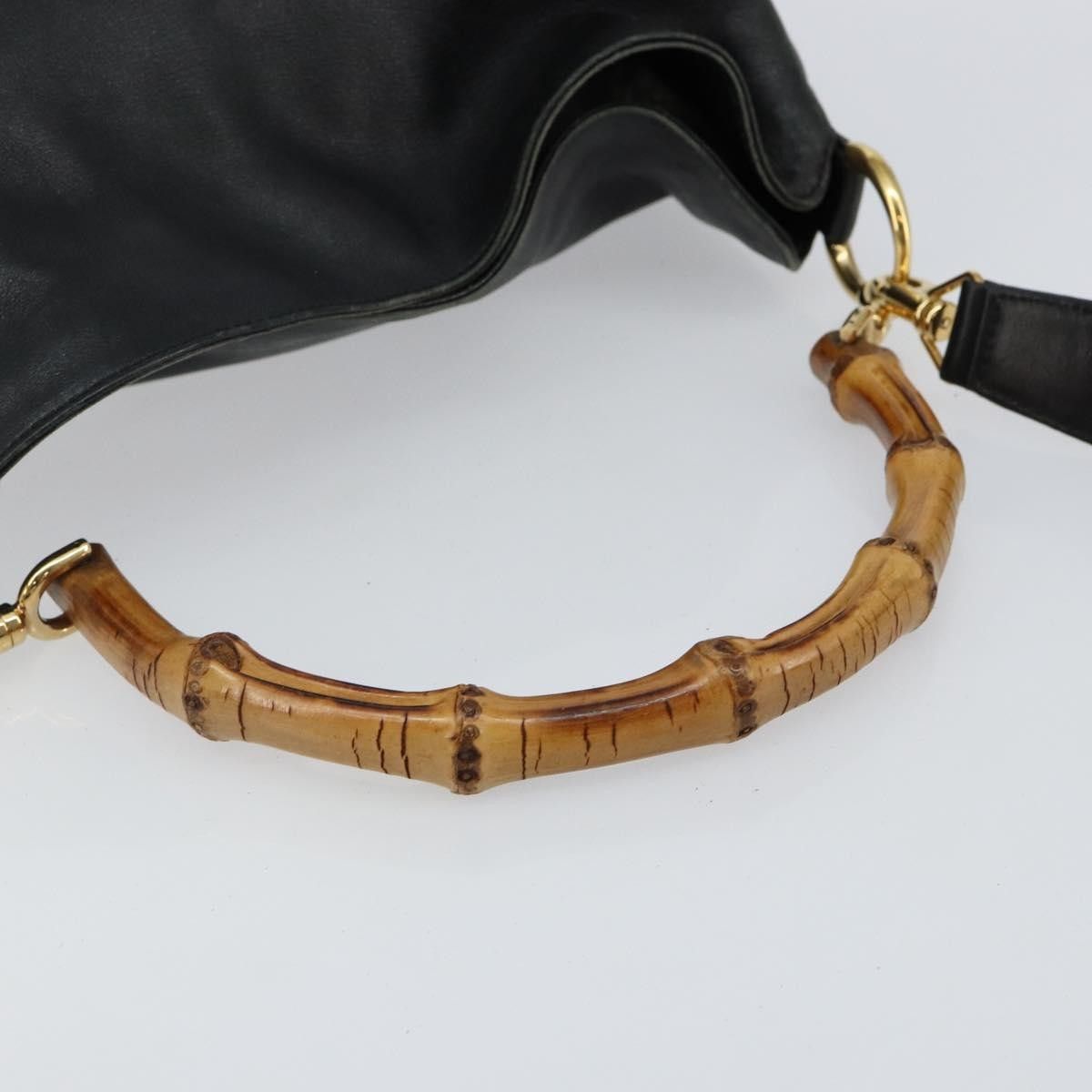 Gucci Gucci Diana NM Bamboo Shoulder Bag Leather Size ONE SIZE - 16 Thumbnail