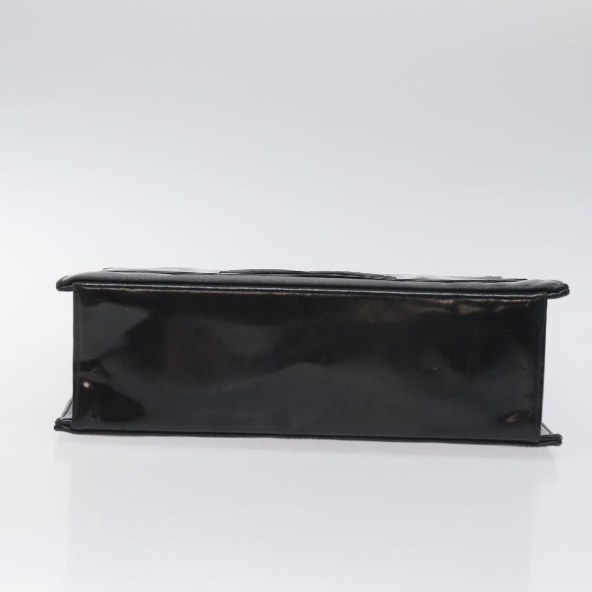 Chanel Chanel Vintage CC Box Flap Bag Patent Leather Size ONE SIZE - 17 Thumbnail