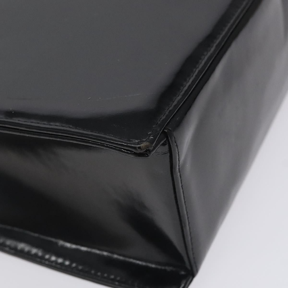 Chanel Chanel Vintage CC Box Flap Bag Patent Leather Size ONE SIZE - 10 Thumbnail