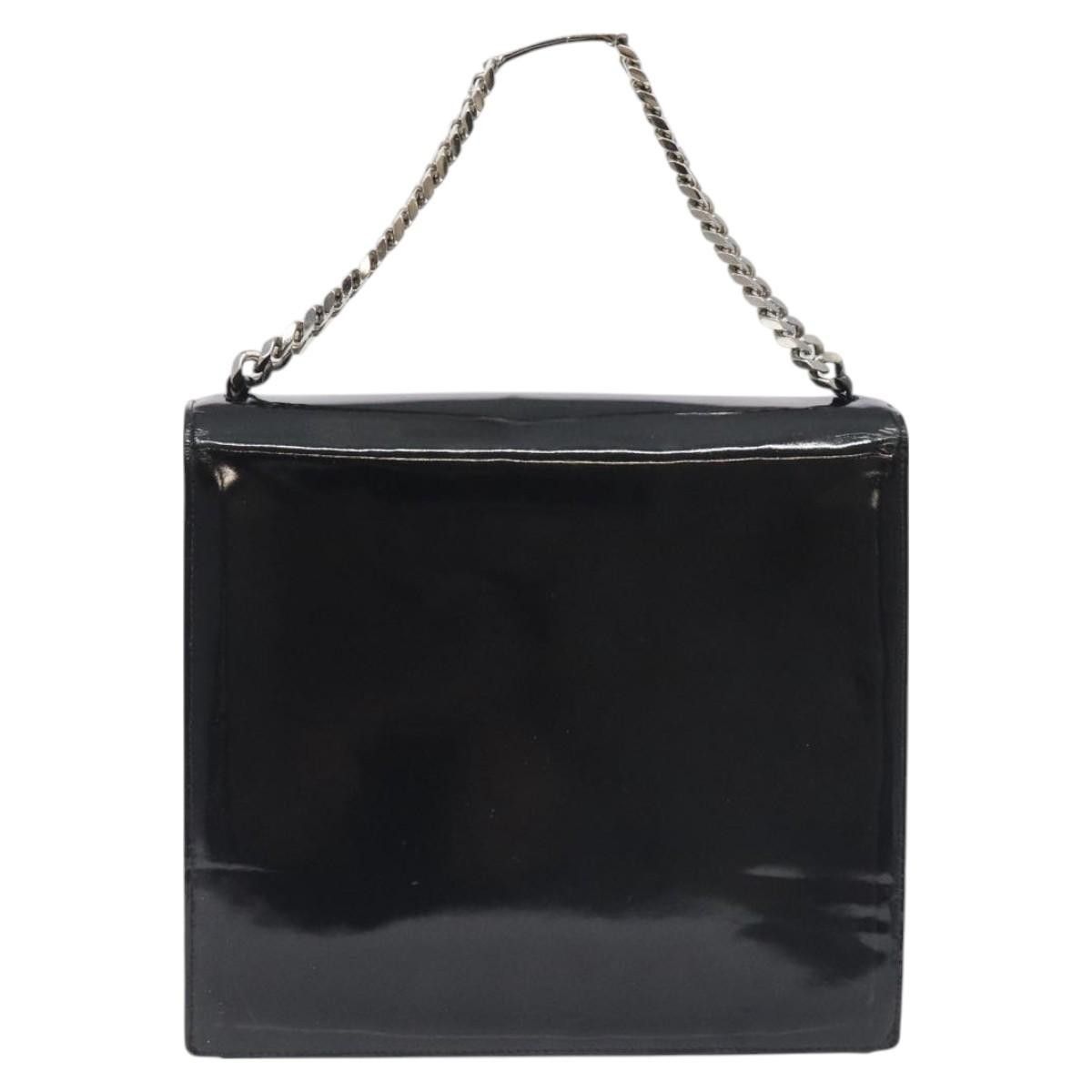 Chanel Chanel Vintage CC Box Flap Bag Patent Leather Size ONE SIZE - 2 Thumbnail
