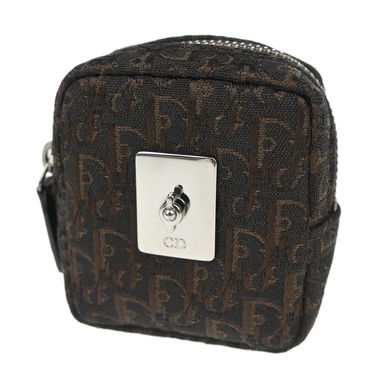 Dior Christian Dior Vintage Trotter Pouch Canvas Size ONE SIZE - 2 Thumbnail