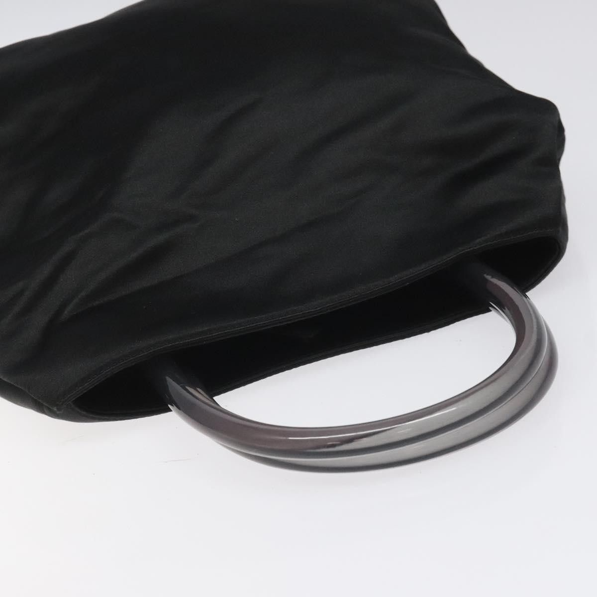 Prada Prada Resin Handle Tote Satin Size ONE SIZE - 8 Thumbnail