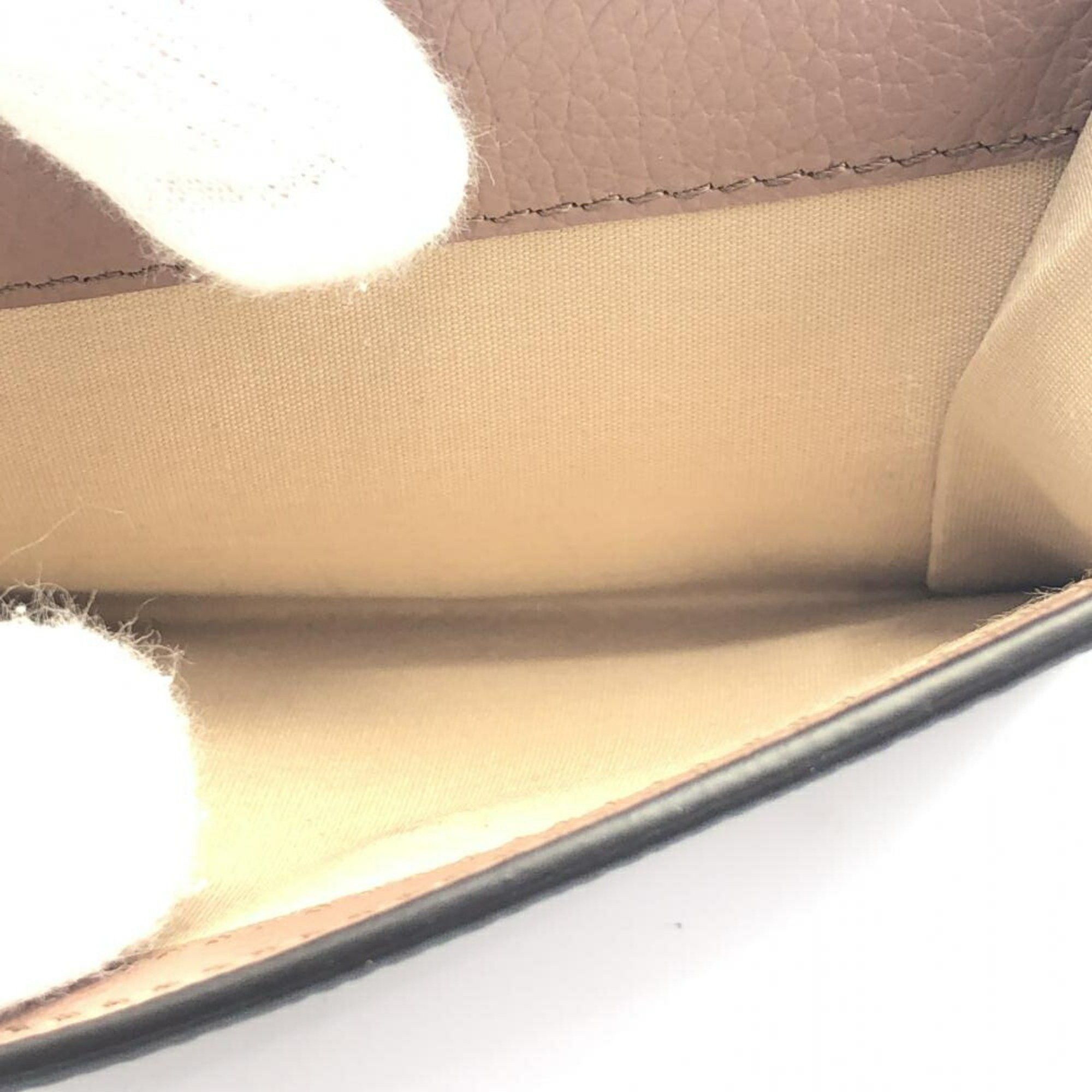 Chloe Chloe Alphabet Trifold Wallet Leather Size ONE SIZE - 7 Thumbnail