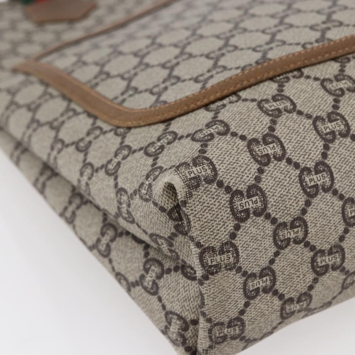 Gucci Gucci Vintage Web Strap Tote GG Coated Canvas Size ONE SIZE - 10 Thumbnail