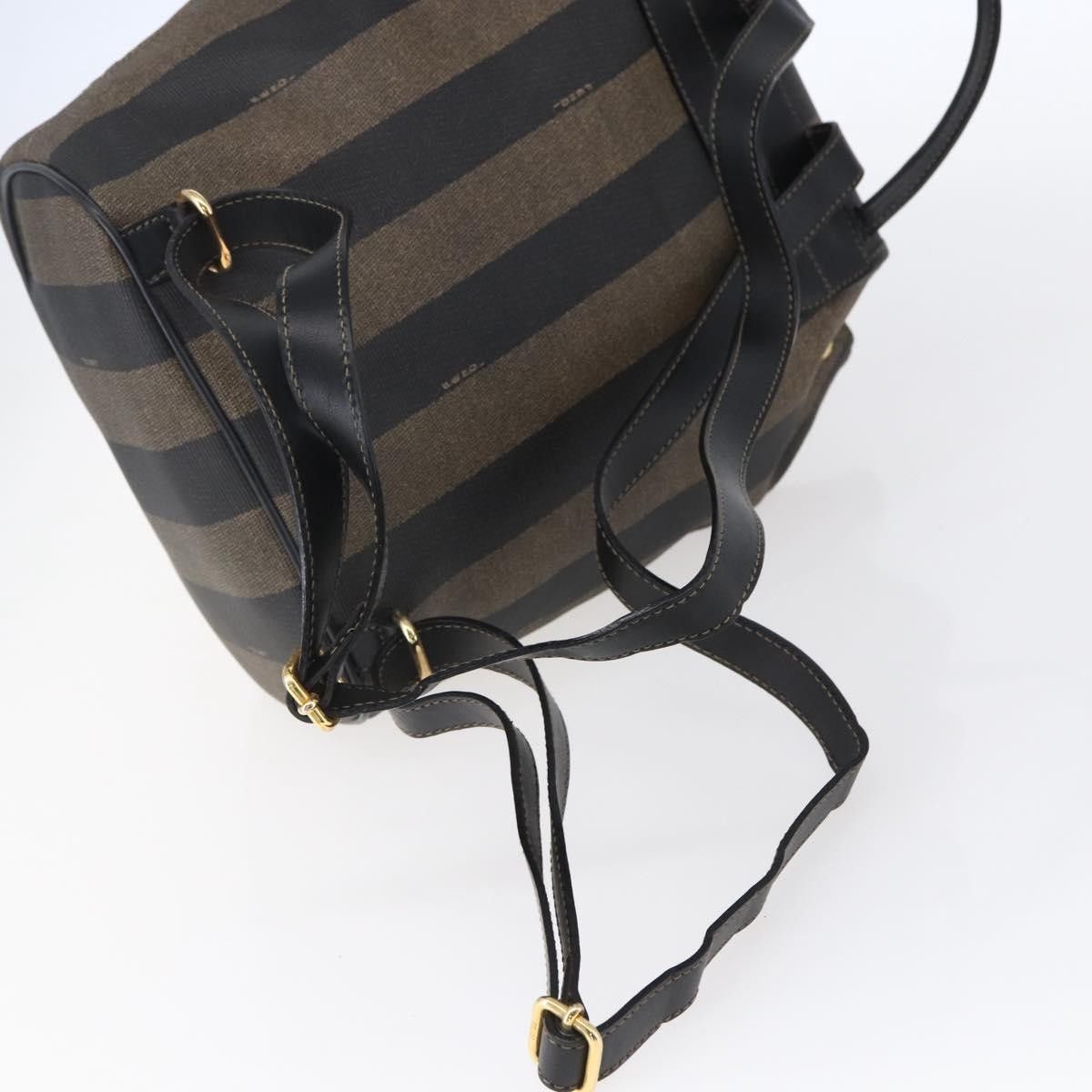 Fendi Fendi Pequin Front Pocket Backpack Coated Canvas Size ONE SIZE - 9 Thumbnail
