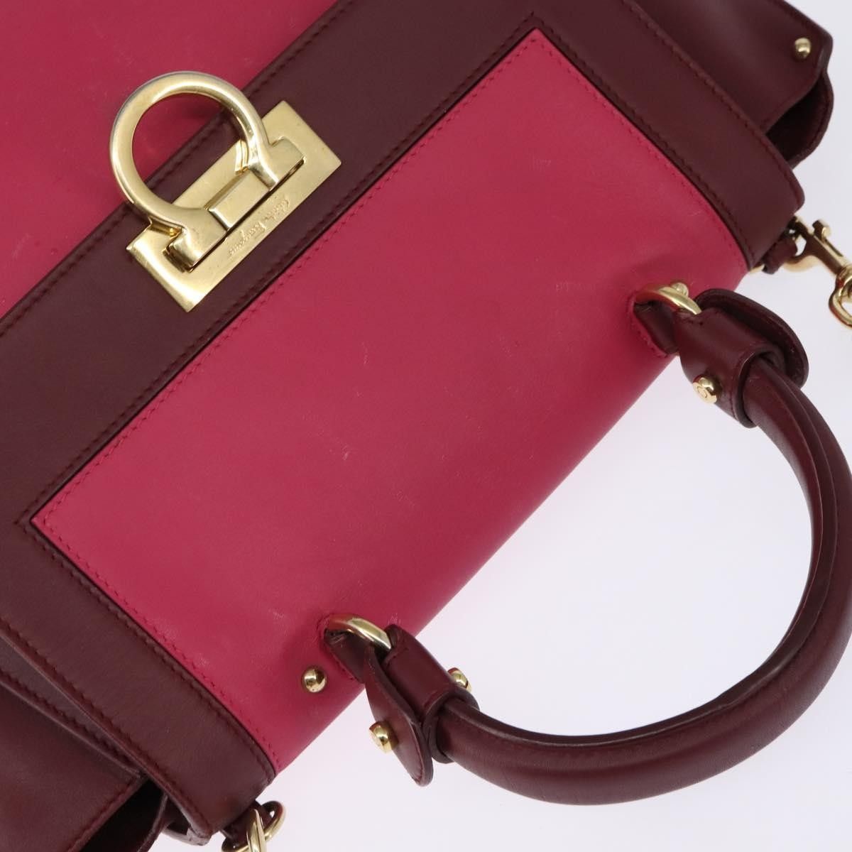 Salvatore Ferragamo Salvatore Ferragamo Sofia Satchel Leather Size ONE SIZE - 8 Thumbnail