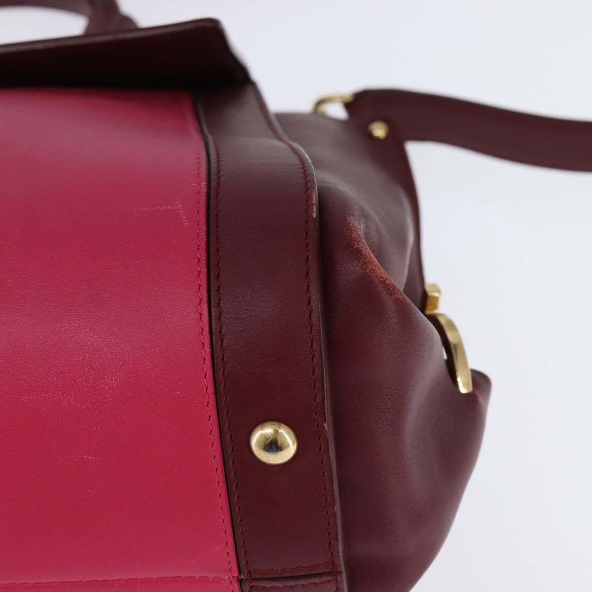 Salvatore Ferragamo Salvatore Ferragamo Sofia Satchel Leather Size ONE SIZE - 10 Thumbnail