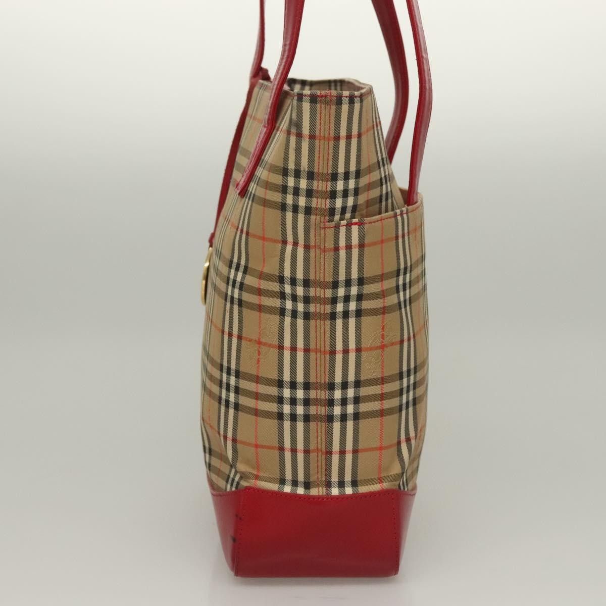 Burberry Burberry Nova Check Tote canvas check pattern Size ONE SIZE - 3 Thumbnail