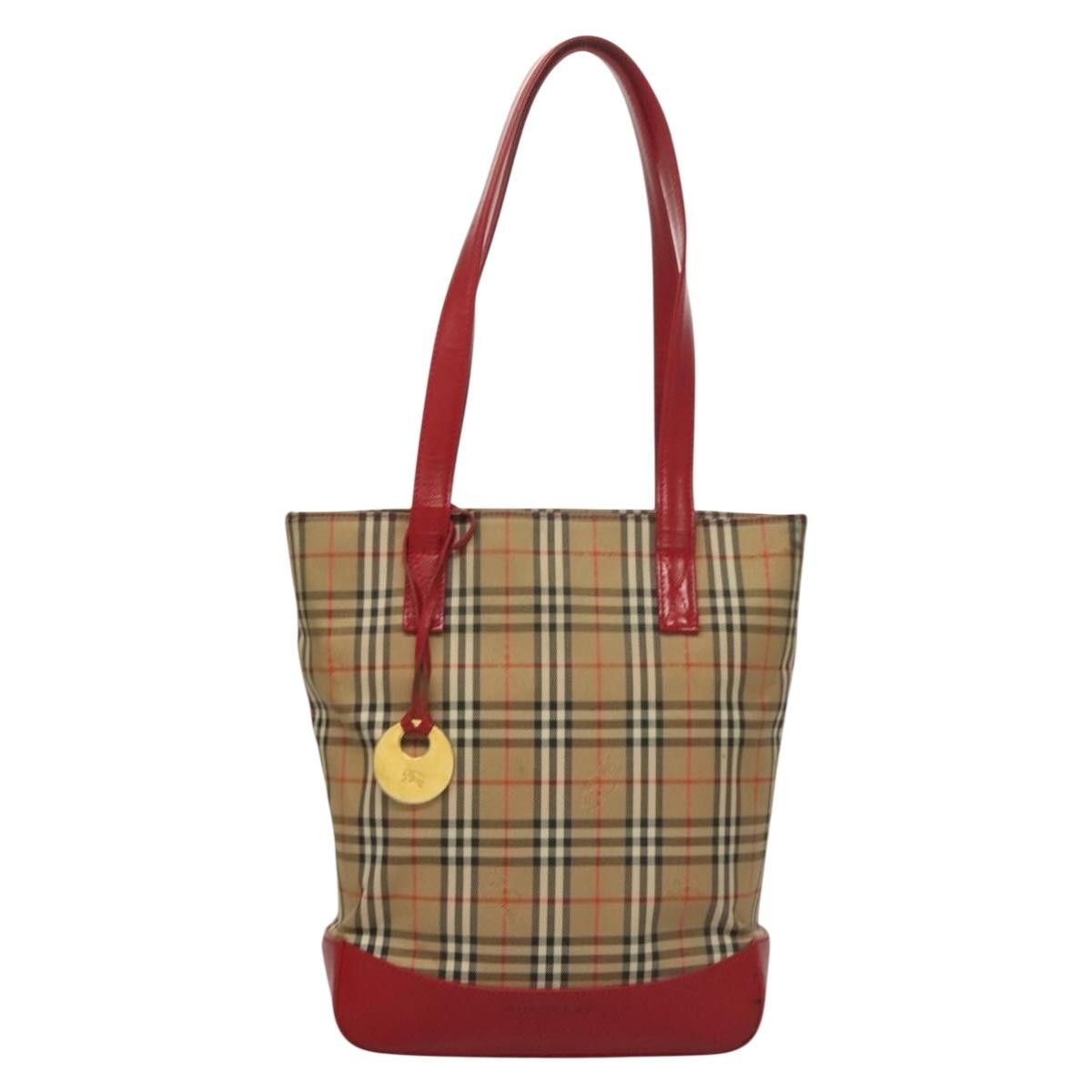 Burberry Burberry Nova Check Tote canvas check pattern Size ONE SIZE - 17 Thumbnail