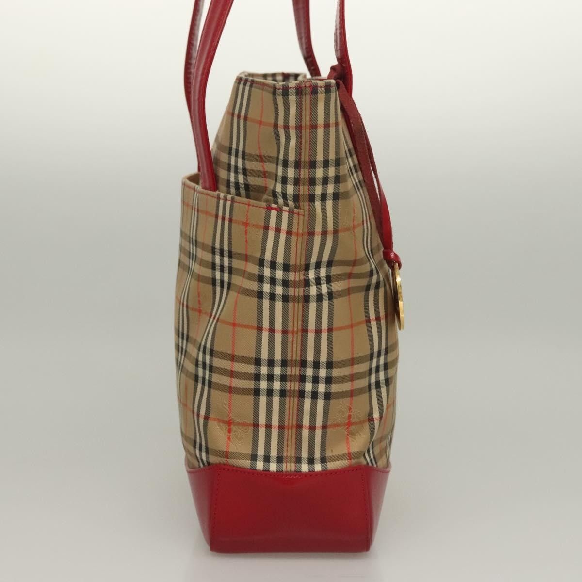 Burberry Burberry Nova Check Tote canvas check pattern Size ONE SIZE - 4 Thumbnail