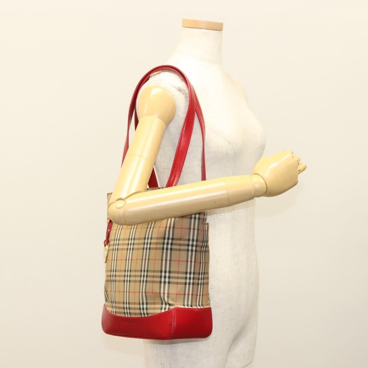 Burberry Burberry Nova Check Tote canvas check pattern Size ONE SIZE - 12 Thumbnail