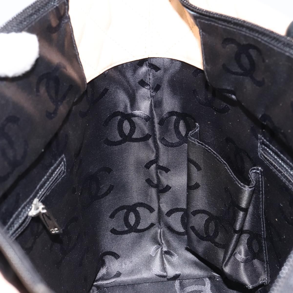 Chanel Chanel Cambon Tote Quilted Leather Size ONE SIZE - 19 Thumbnail