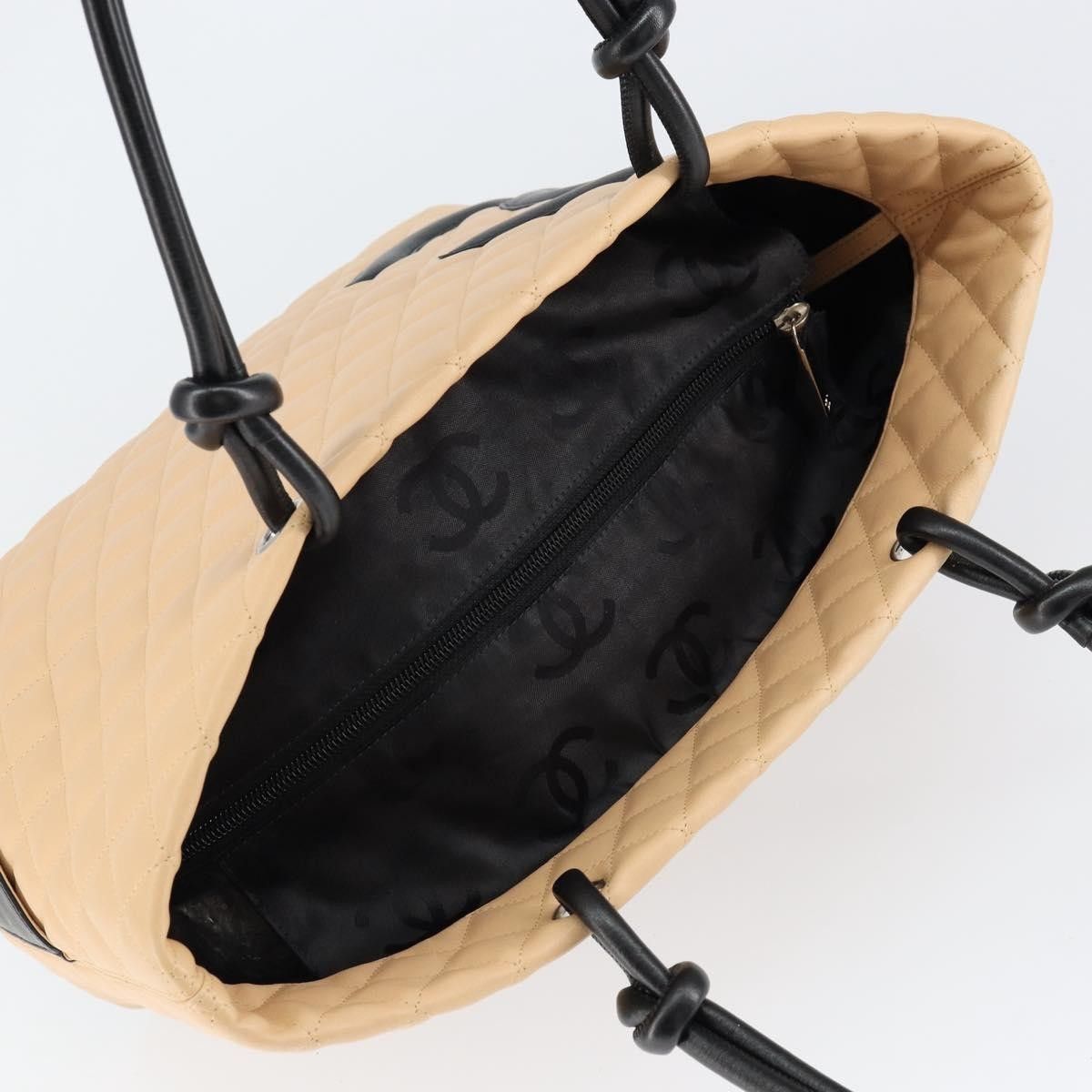 Chanel Chanel Cambon Tote Quilted Leather Size ONE SIZE - 16 Thumbnail