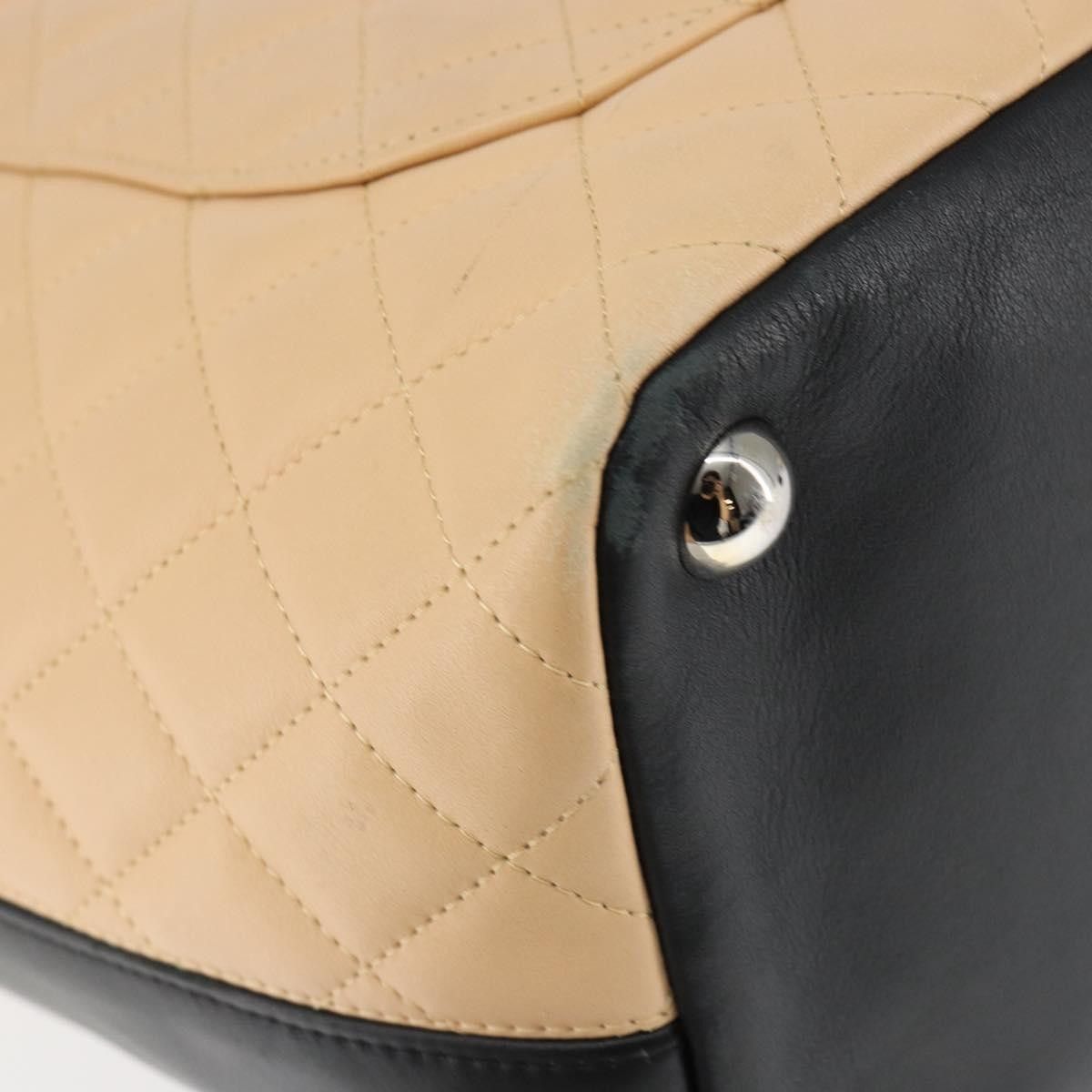 Chanel Chanel Cambon Tote Quilted Leather Size ONE SIZE - 11 Thumbnail