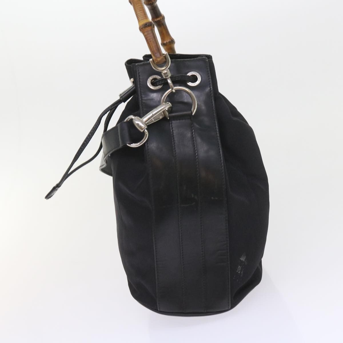 Gucci Gucci Vintage Bamboo Shoulder Bag Nylon Size ONE SIZE - 3 Thumbnail