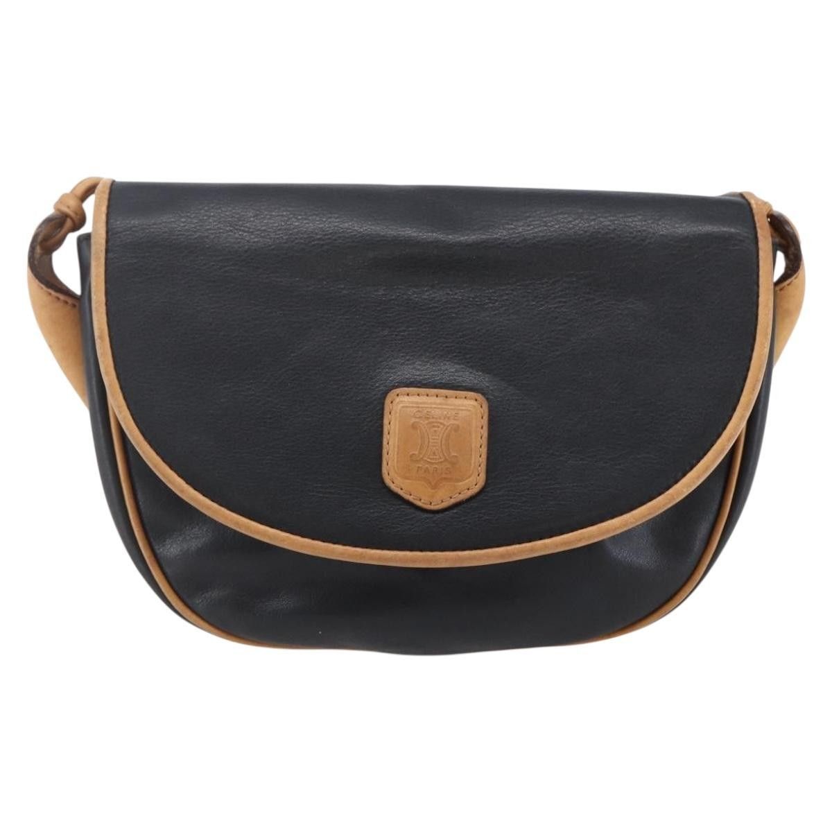 Celine Celine Flap Shoulder Bag Leather Size ONE SIZE - 19 Thumbnail