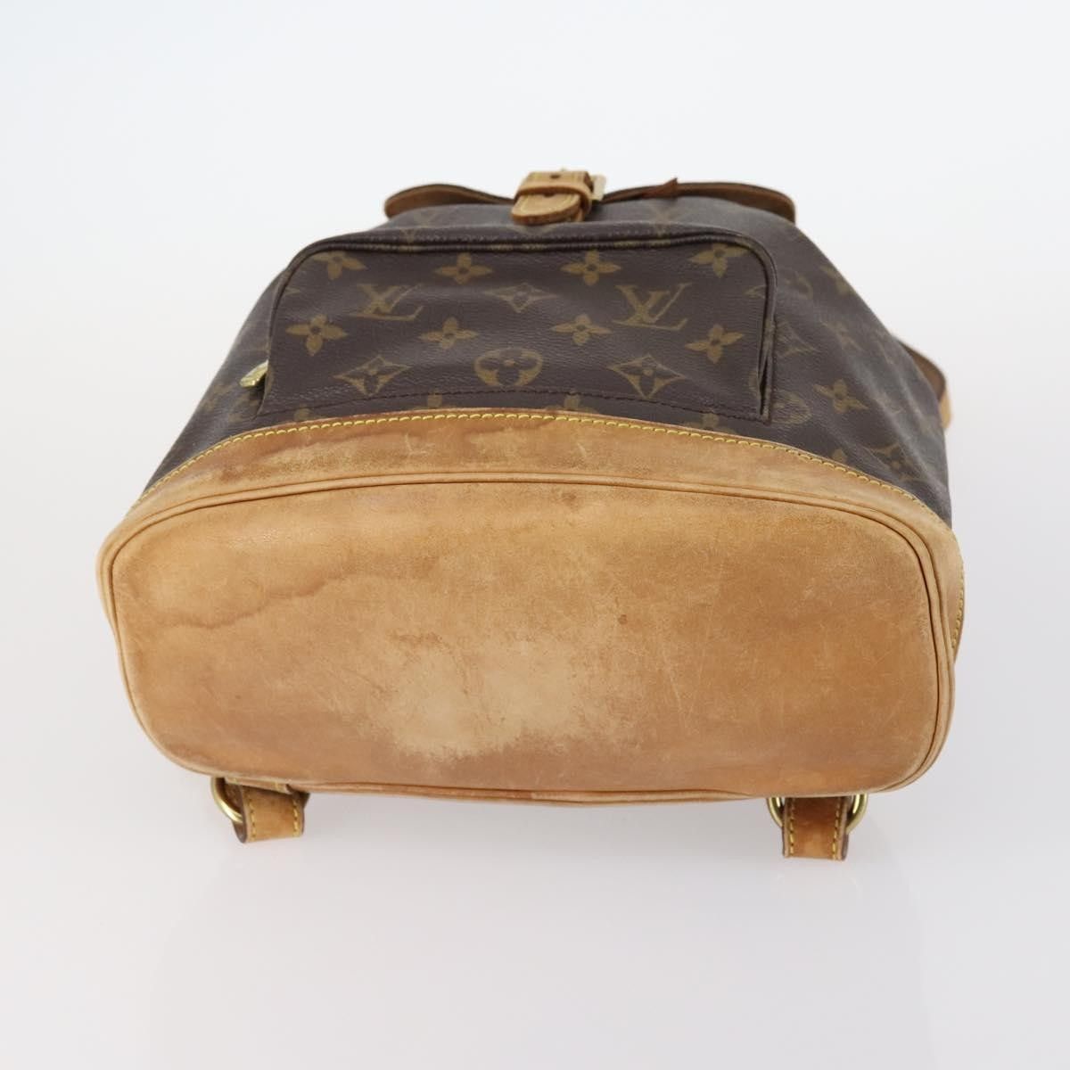 Louis Vuitton Louis Vuitton Vintage Montsouris Backpack Monogram Canvas Size ONE SIZE - 14 Thumbnail