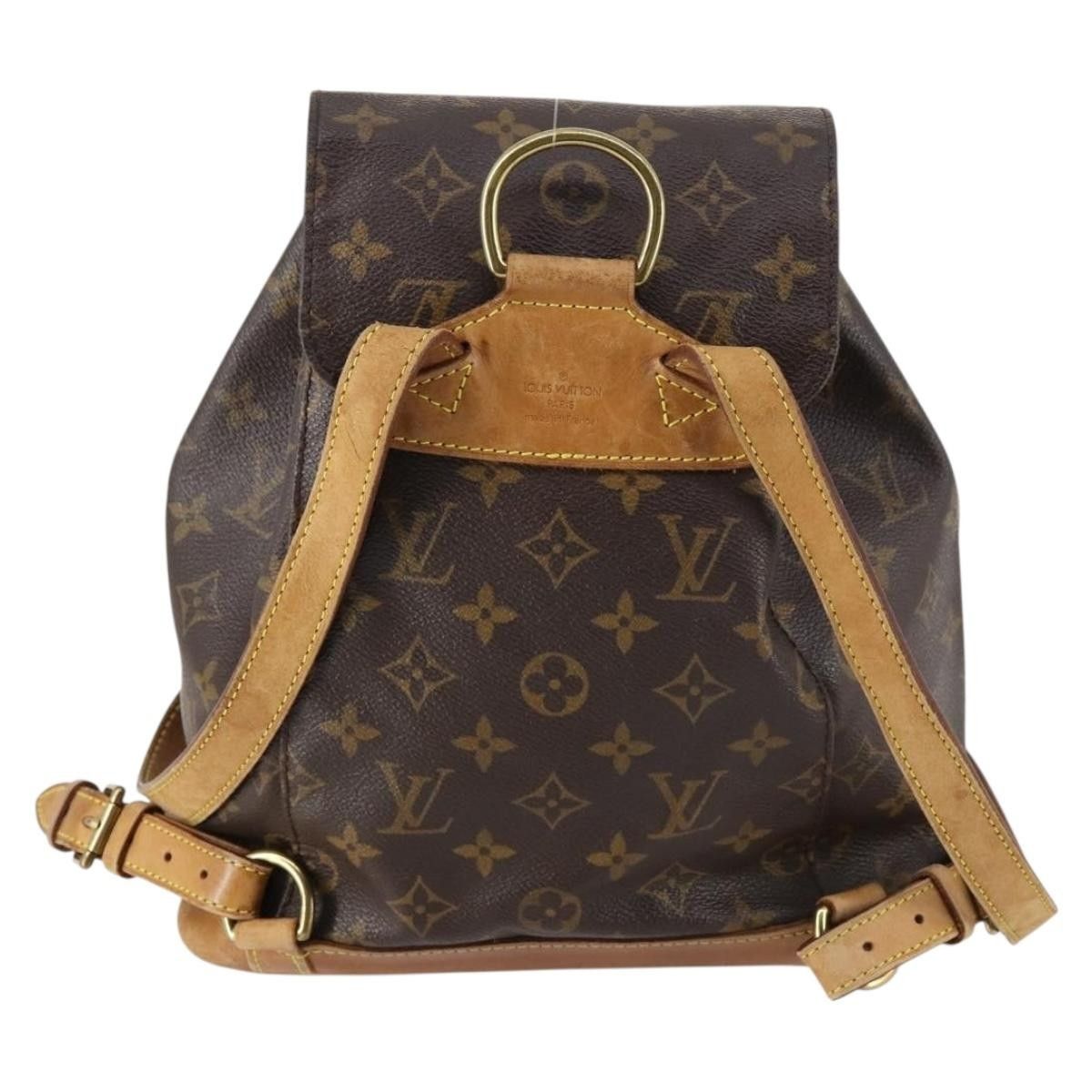 Louis Vuitton Louis Vuitton Vintage Montsouris Backpack Monogram Canvas Size ONE SIZE - 2 Thumbnail