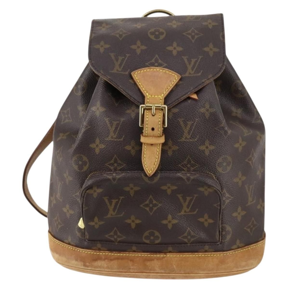 Louis Vuitton Louis Vuitton Vintage Montsouris Backpack Monogram Canvas Size ONE SIZE - 19 Thumbnail