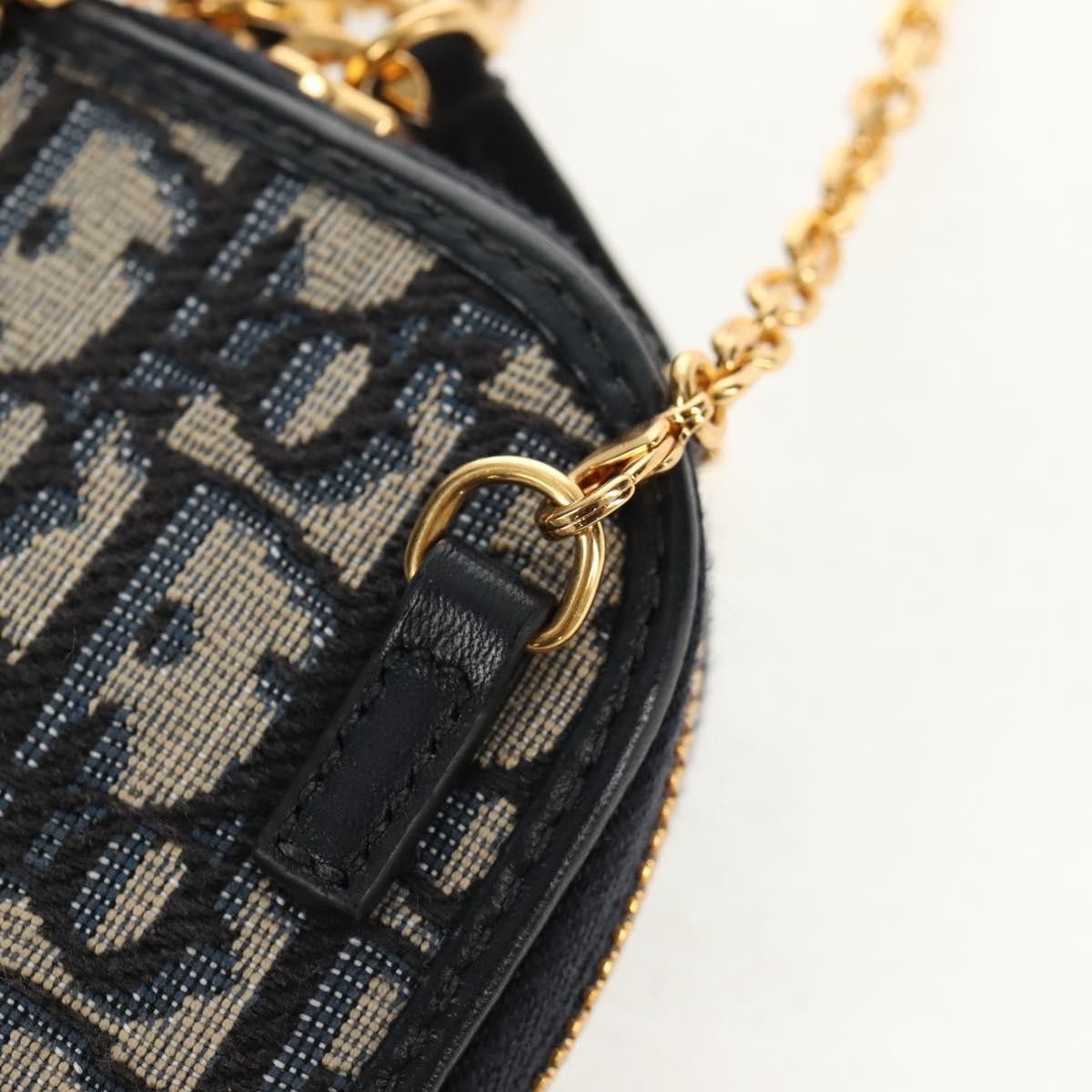 Dior Christian Dior 30 Montaigne Phone Holder on Chain Oblique Canvas Size ONE SIZE - 21 Thumbnail