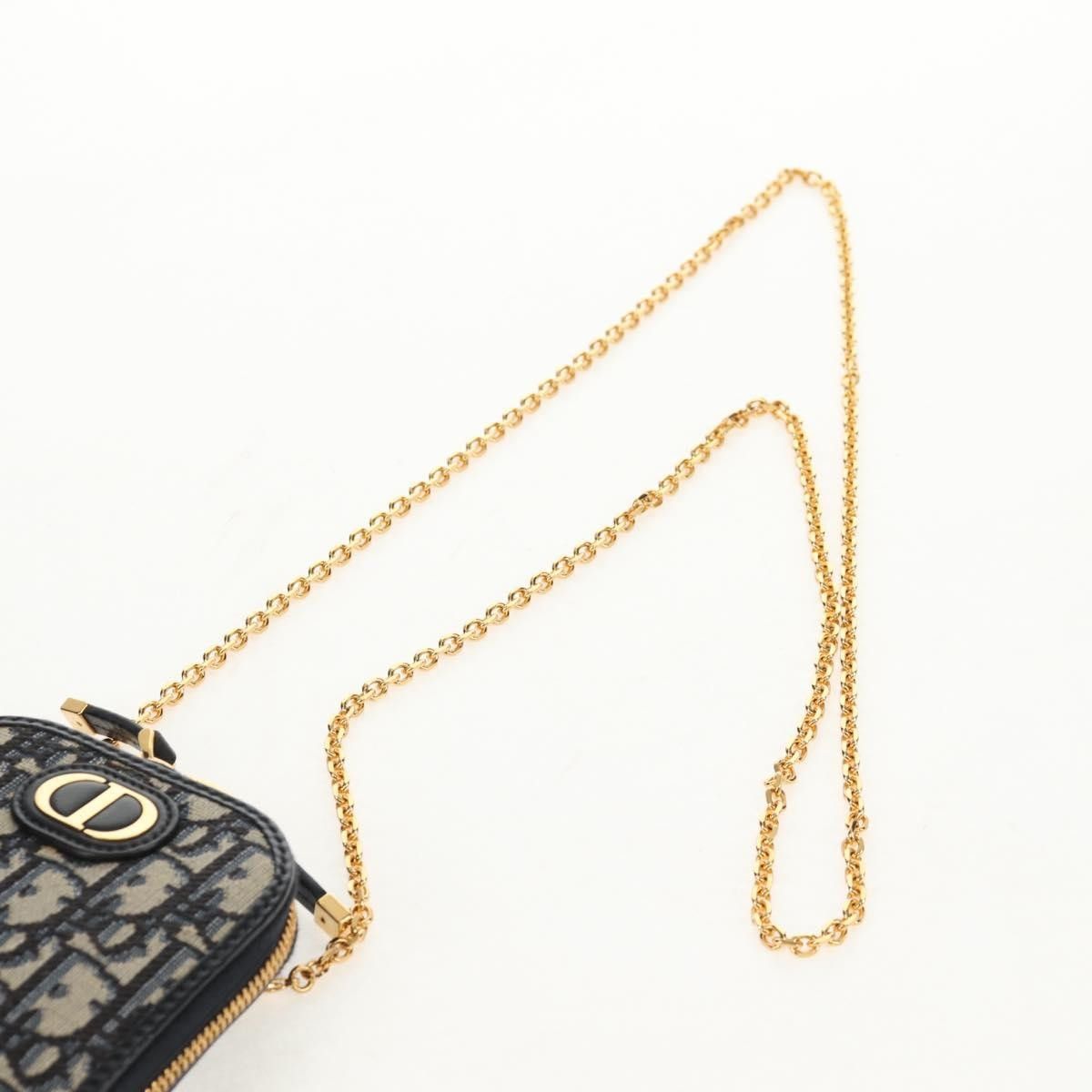 Dior Christian Dior 30 Montaigne Phone Holder on Chain Oblique Canvas Size ONE SIZE - 20 Thumbnail
