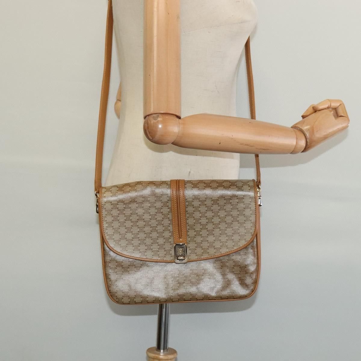 Celine Celine Macadam Shoulder Bag PVC Leather Size ONE SIZE - 14 Thumbnail