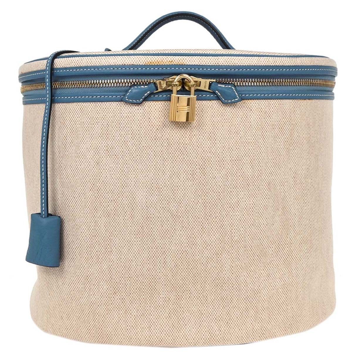 Hermes Hermes Intercity Victoria Travel Case Toile with Leather Size ONE SIZE - 2 Thumbnail