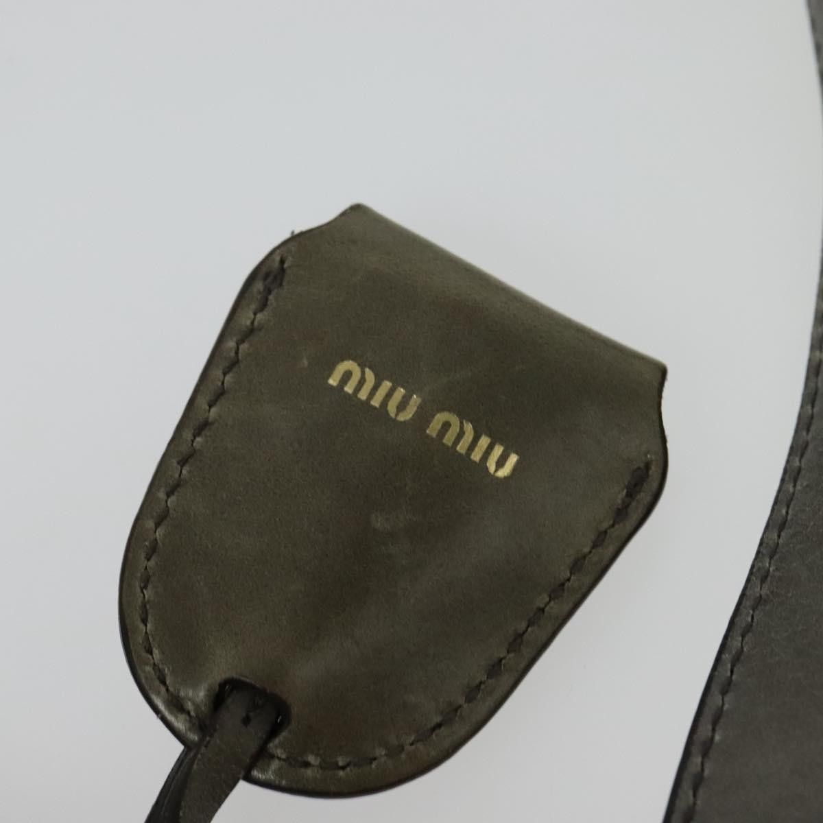 Miu Miu Miu Miu Coffer Convertible Hobo Matelasse Leather Size ONE SIZE - 15 Thumbnail