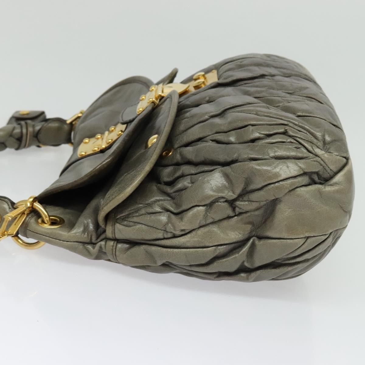 Miu Miu Miu Miu Coffer Convertible Hobo Matelasse Leather Size ONE SIZE - 3 Thumbnail