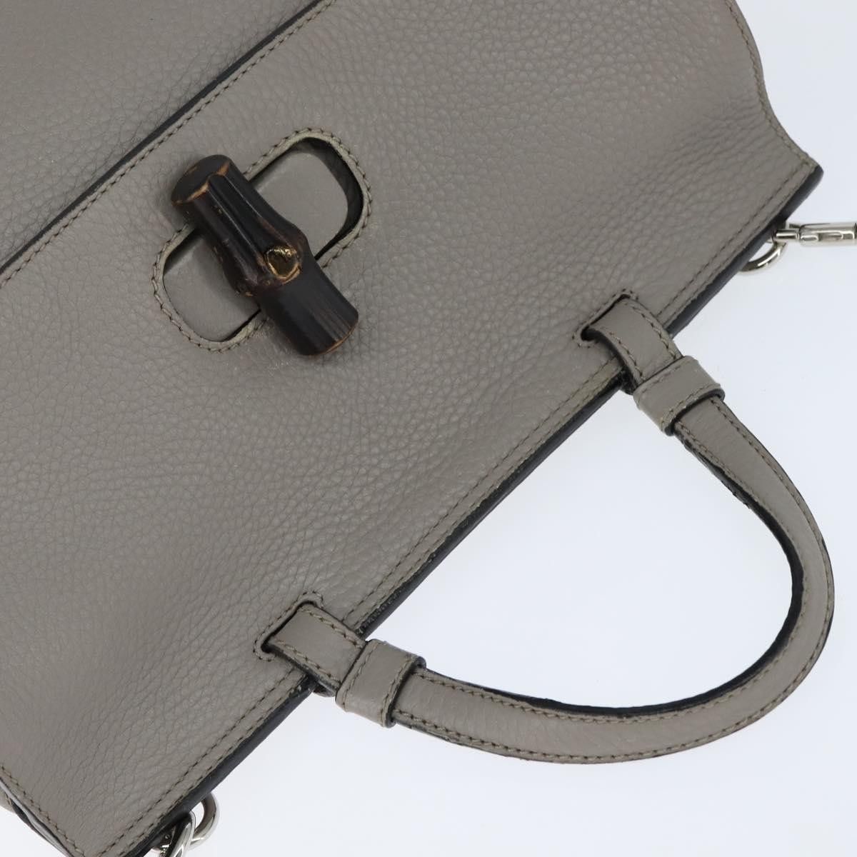 Gucci Gucci Bamboo Daily Top Handle Leather Size ONE SIZE - 16 Thumbnail
