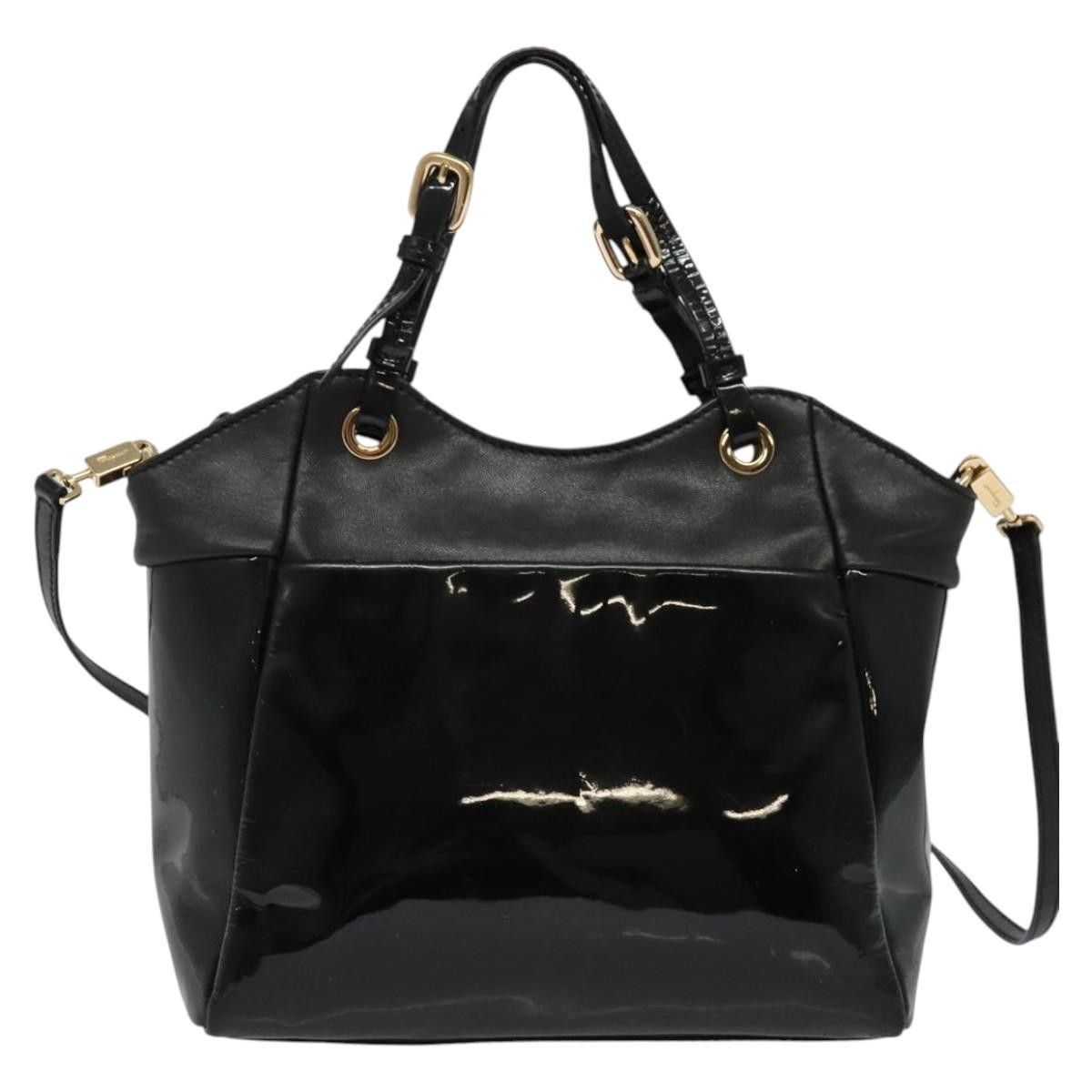 Salvatore Ferragamo Salvatore Ferragamo Vala Patent leather Size ONE SIZE - 2 Thumbnail