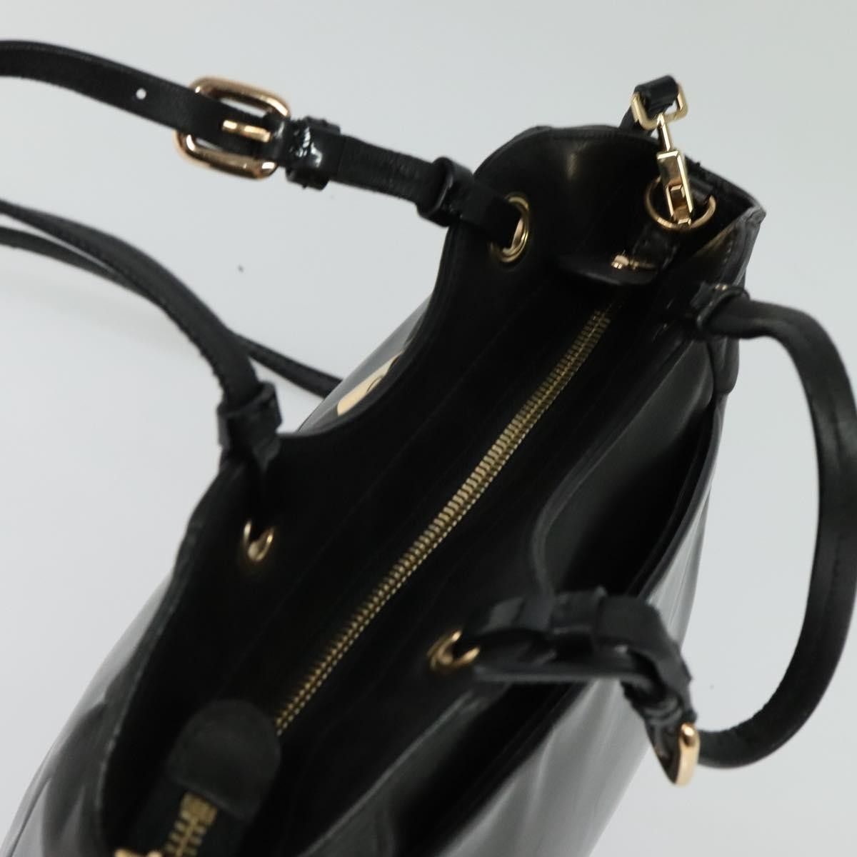 Salvatore Ferragamo Salvatore Ferragamo Vala Patent leather Size ONE SIZE - 13 Thumbnail