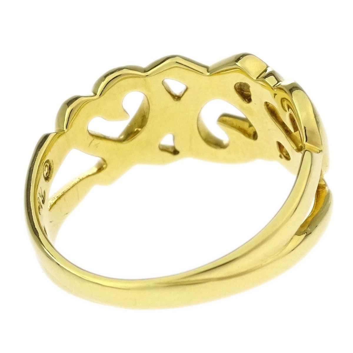 Tiffany & Co. Tiffany & Co. Triple Loving Heart Ring 18K Yellow Gold Size ONE SIZE - 2 Thumbnail