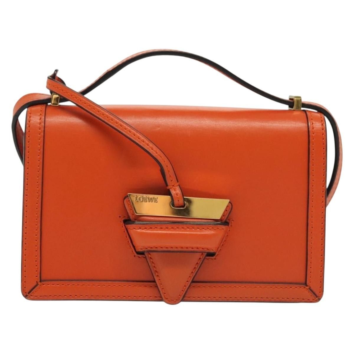 Loewe Loewe Barcelona Shoulder Bag Leather Size ONE SIZE - 19 Thumbnail