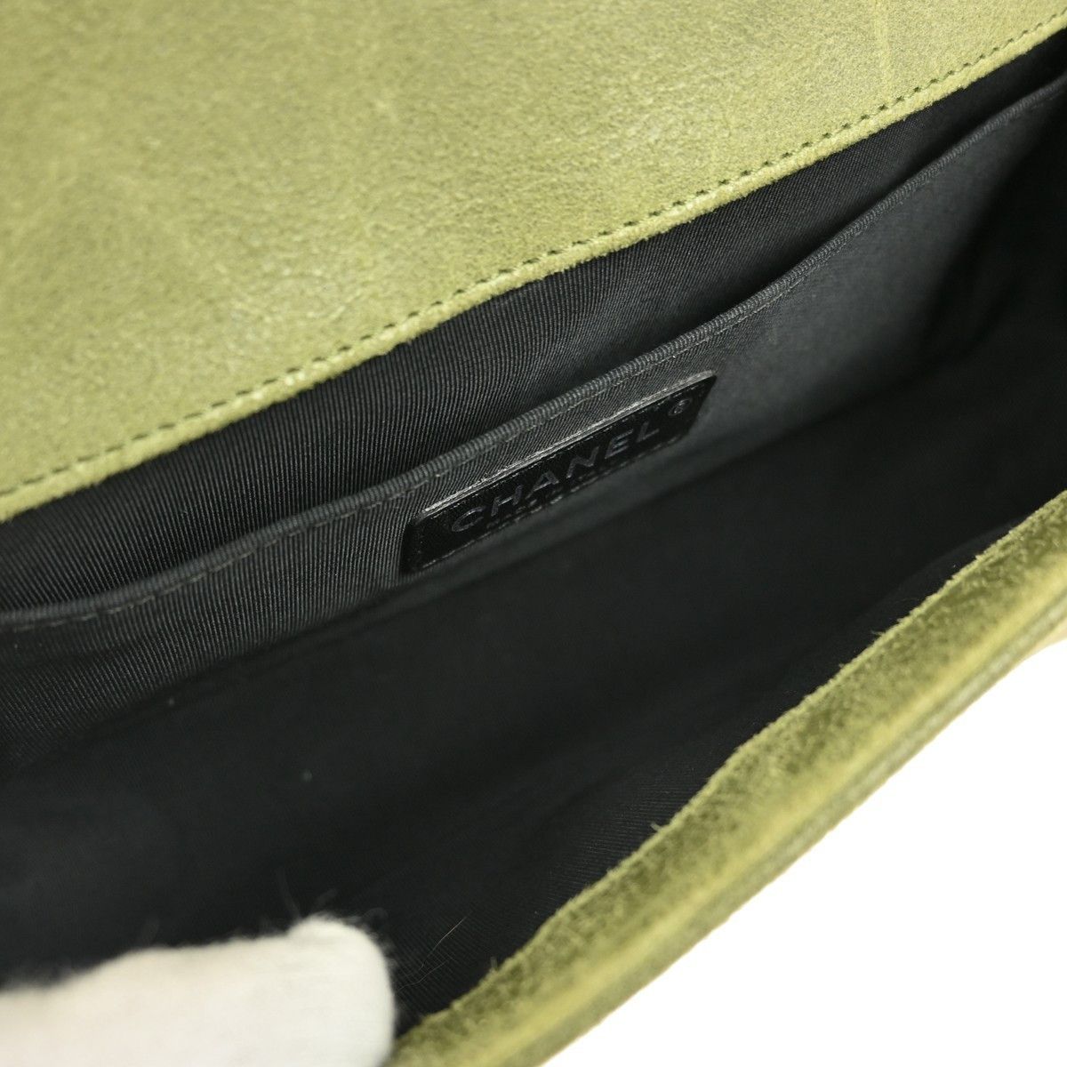 Chanel Chanel Celtic Boy Flap Bag Chesterfield Padding Goatskin Size ONE SIZE - 3 Thumbnail