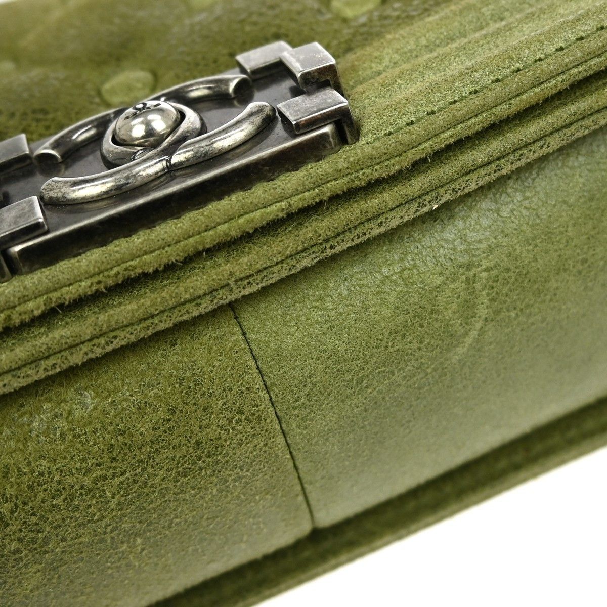 Chanel Chanel Celtic Boy Flap Bag Chesterfield Padding Goatskin Size ONE SIZE - 8 Thumbnail