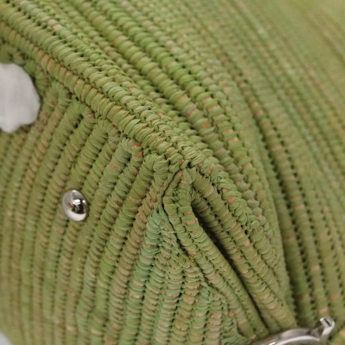 Salvatore Ferragamo Salvatore Ferragamo Sofia Satchel Raffia with Leather Size ONE SIZE - 12 Thumbnail