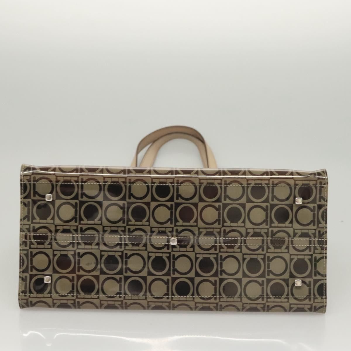 Salvatore Ferragamo Salvatore Ferragamo Gancini Tote Vinyl Size ONE SIZE - 14 Thumbnail