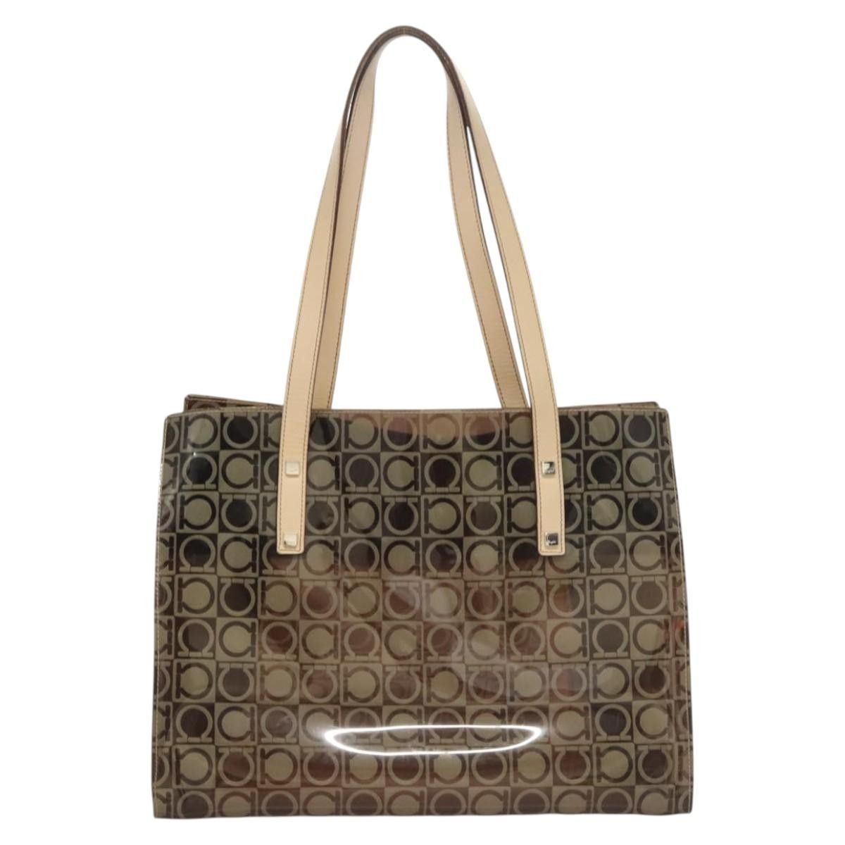 Salvatore Ferragamo Salvatore Ferragamo Gancini Tote Vinyl Size ONE SIZE - 2 Thumbnail