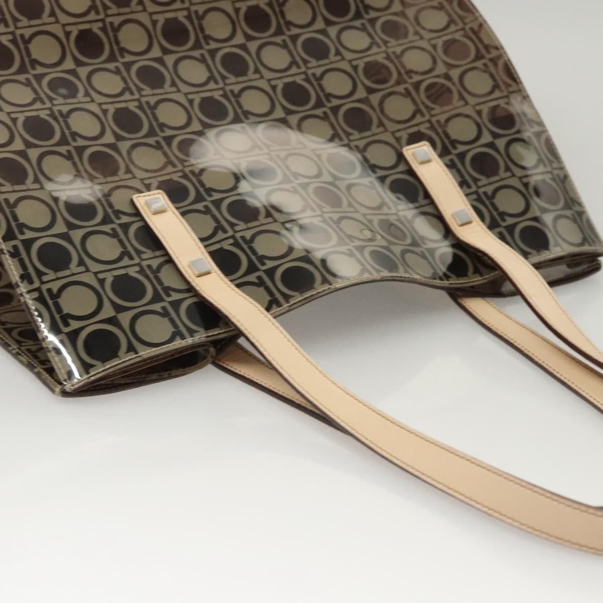 Salvatore Ferragamo Salvatore Ferragamo Gancini Tote Vinyl Size ONE SIZE - 15 Thumbnail