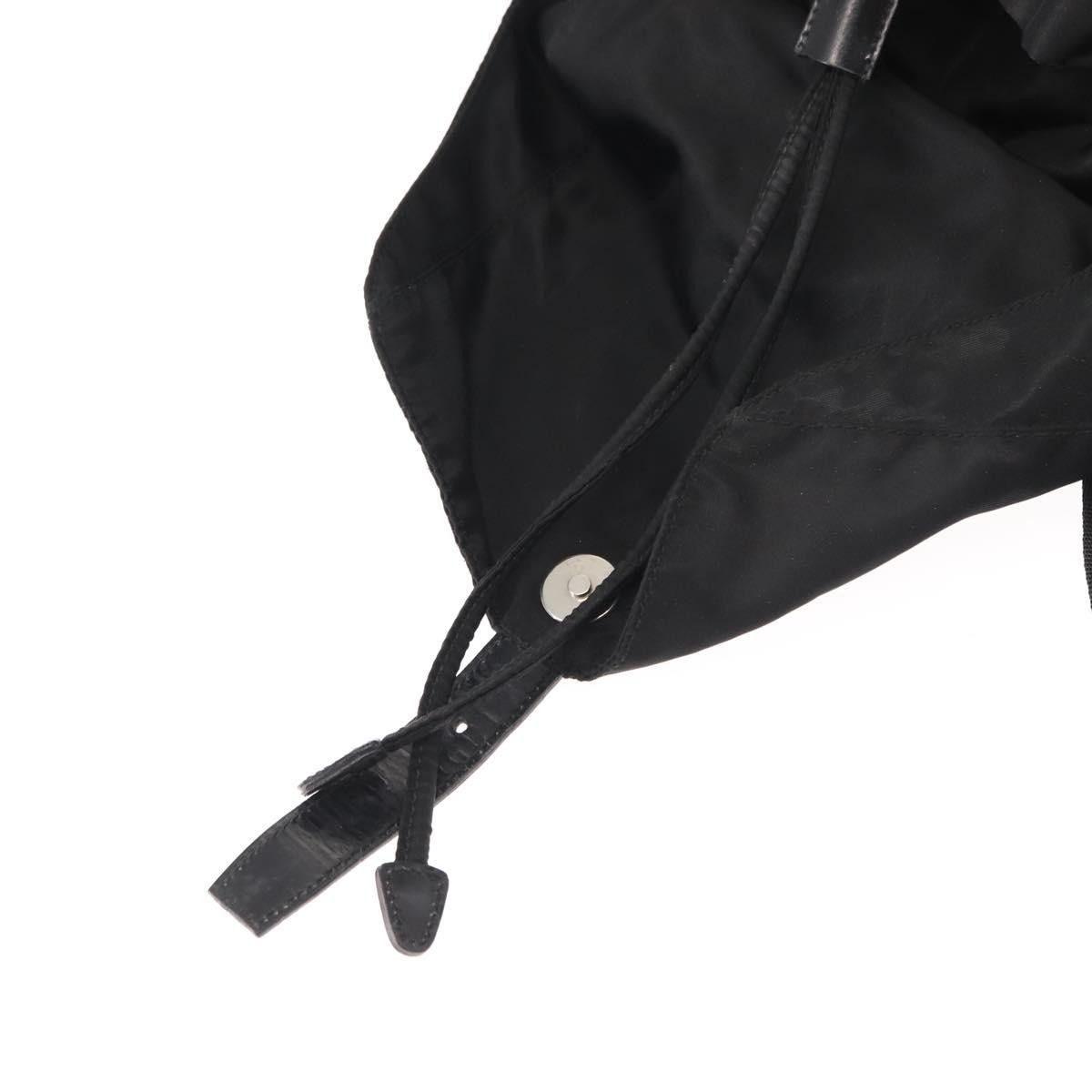 Prada Prada Vela Double Front Pocket Backpack Tessuto with Saffiano Leather Size ONE SIZE - 18 Thumbnail