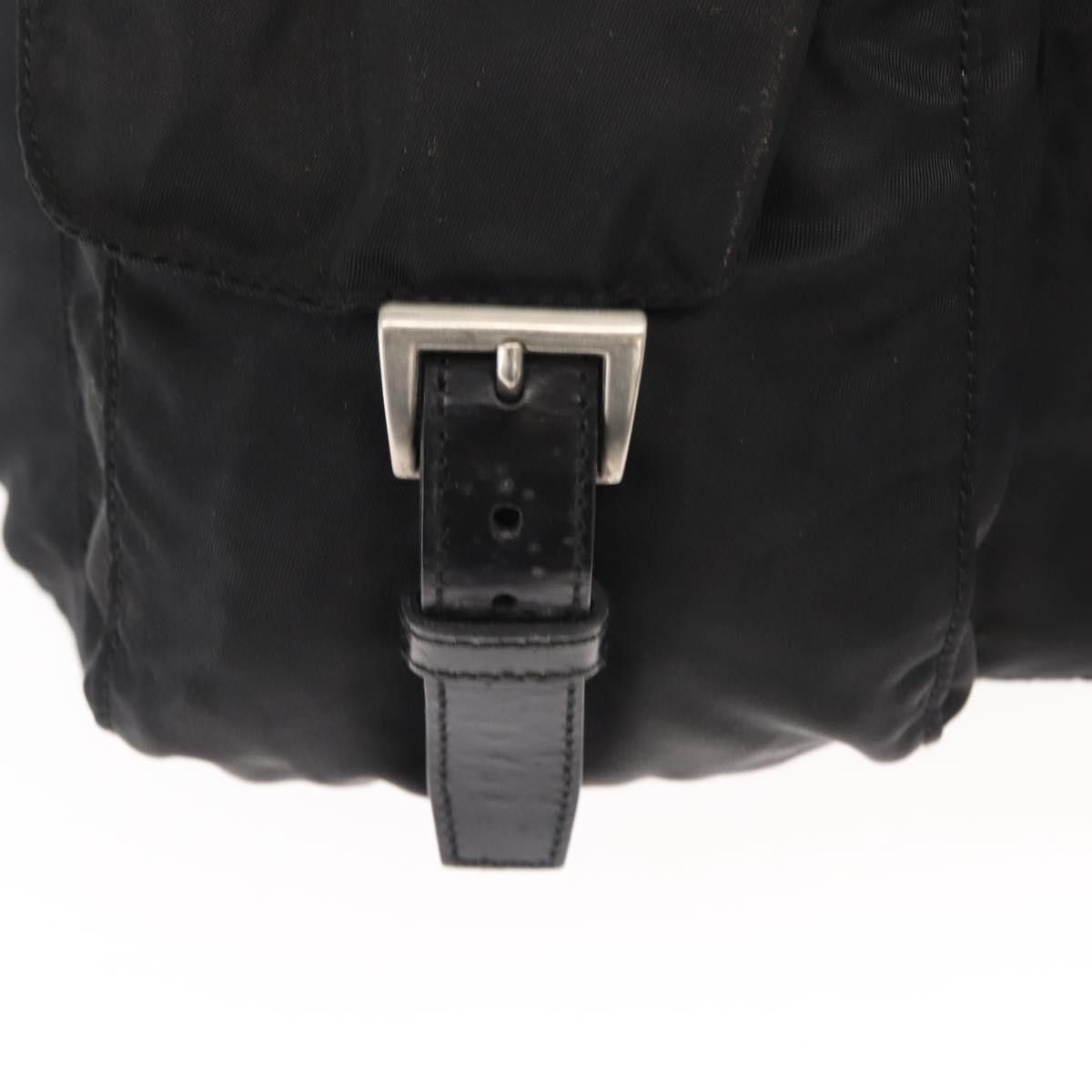 Prada Prada Vela Double Front Pocket Backpack Tessuto with Saffiano Leather Size ONE SIZE - 15 Thumbnail