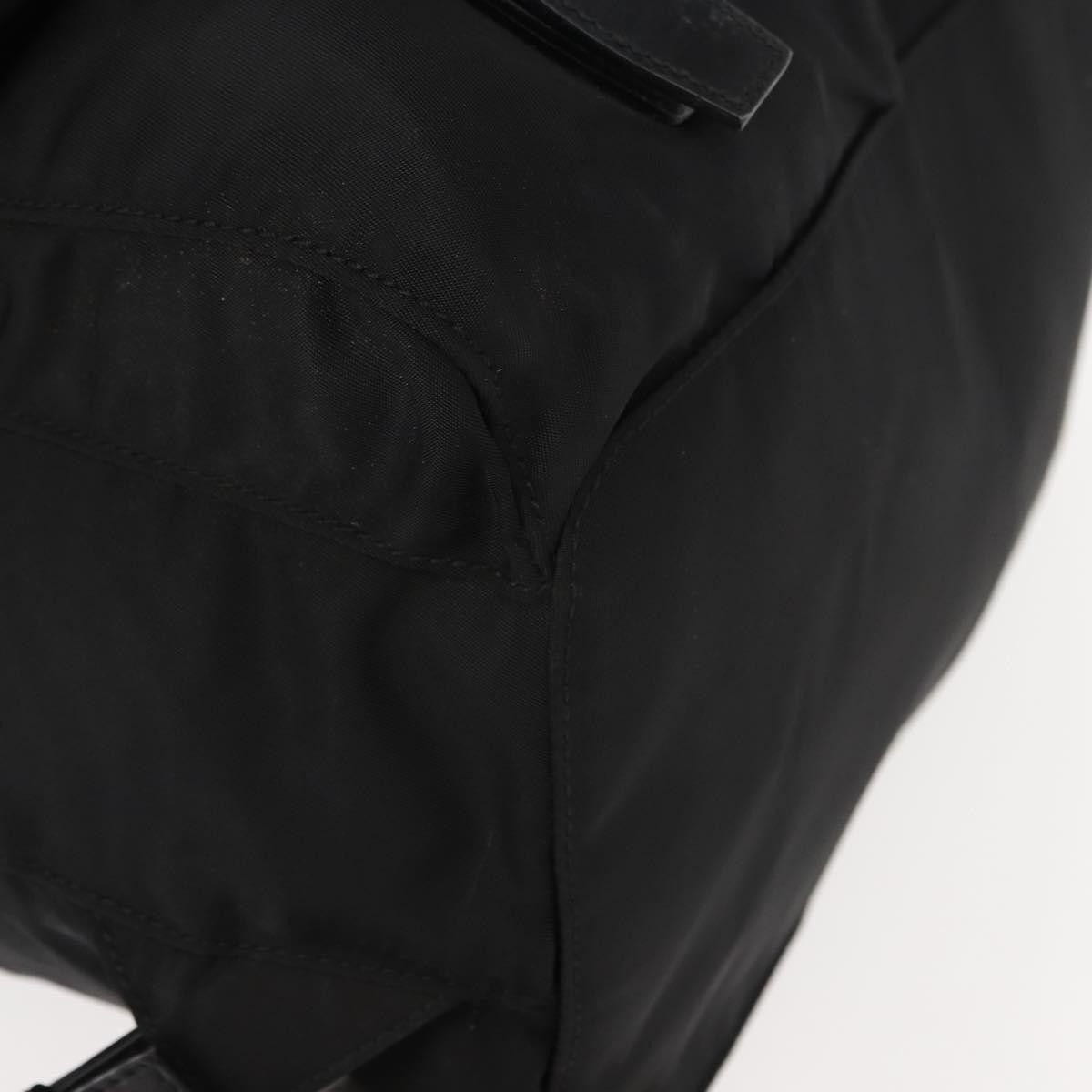 Prada Prada Vela Double Front Pocket Backpack Tessuto with Saffiano Leather Size ONE SIZE - 9 Thumbnail
