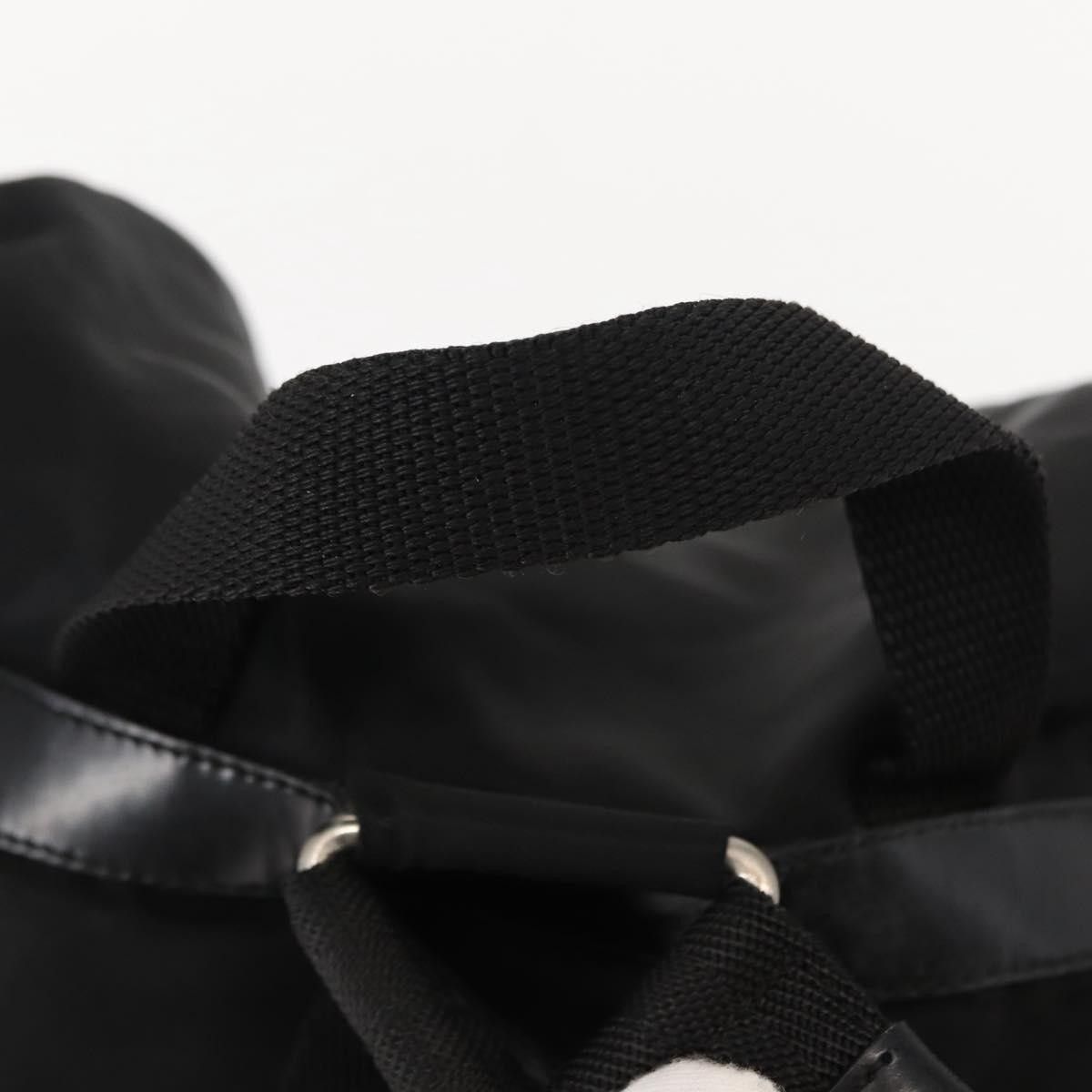 Prada Prada Vela Double Front Pocket Backpack Tessuto with Saffiano Leather Size ONE SIZE - 19 Thumbnail