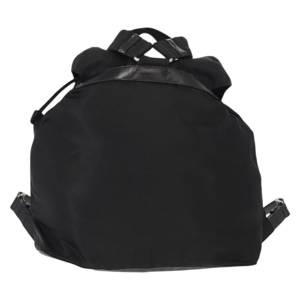 Prada Prada Vela Double Front Pocket Backpack Tessuto with Saffiano Leather Size ONE SIZE - 2 Thumbnail