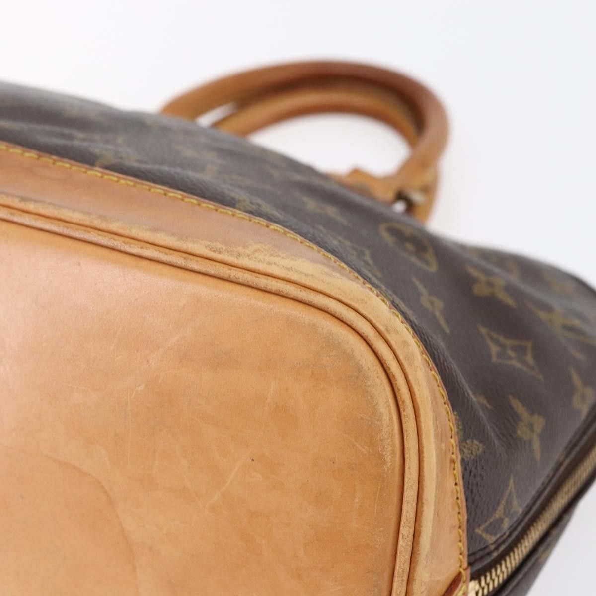 Louis Vuitton Louis Vuitton Vintage Alma Handbag Monogram Canvas Size ONE SIZE - 11 Thumbnail