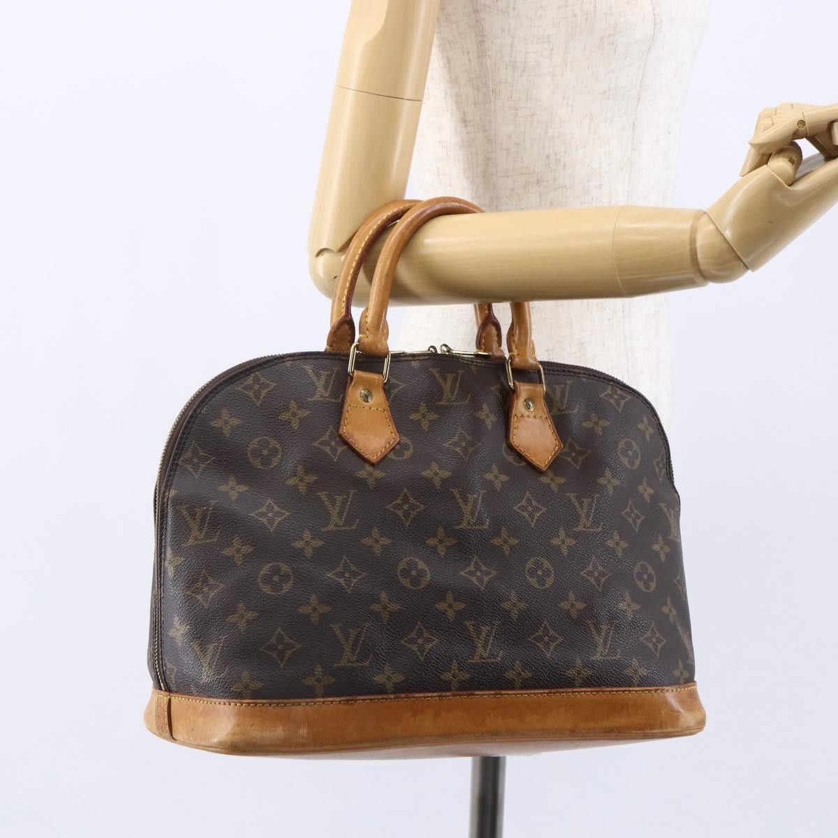 Louis Vuitton Louis Vuitton Vintage Alma Handbag Monogram Canvas Size ONE SIZE - 14 Thumbnail