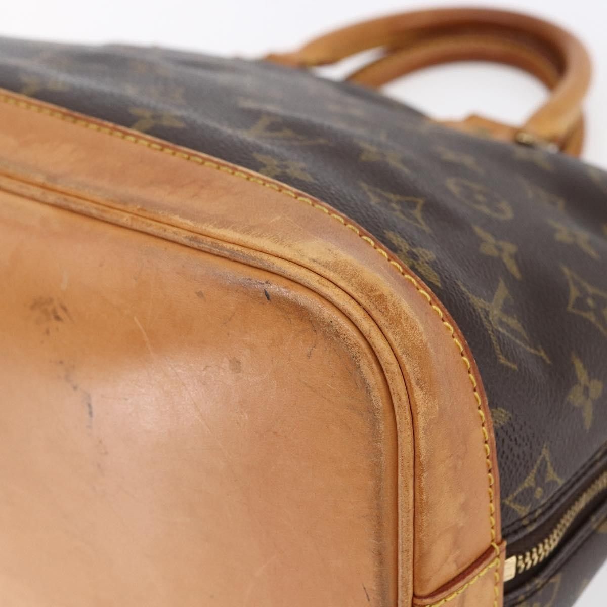 Louis Vuitton Louis Vuitton Vintage Alma Handbag Monogram Canvas Size ONE SIZE - 9 Thumbnail