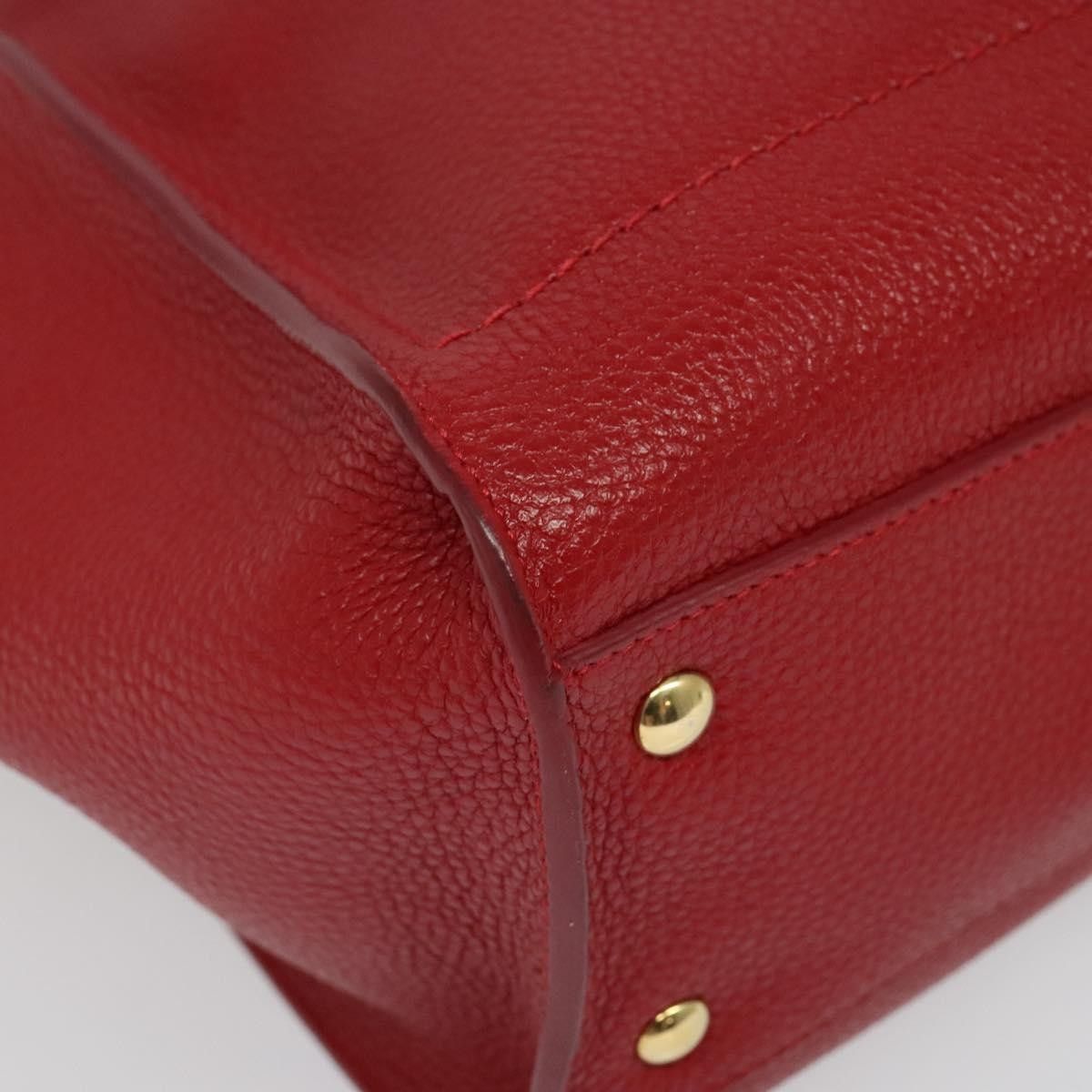 Salvatore Ferragamo Salvatore Ferragamo Amy Tote Pebbled Leather Size ONE SIZE - 12 Thumbnail