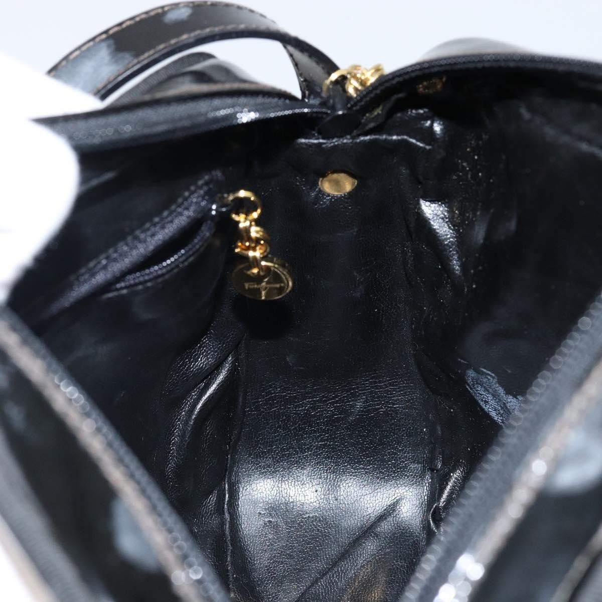 Salvatore Ferragamo Salvatore Ferragamo Vala Patent Leather Size ONE SIZE - 20 Thumbnail